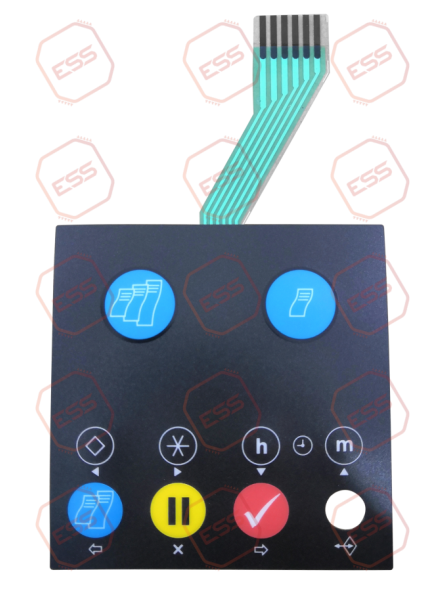 Transcan-2 ADR / DL-Pro Keypad Overlay